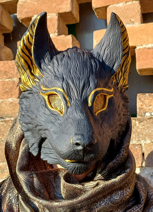 Fenrir Anubis Resin Mask - Ready to ship