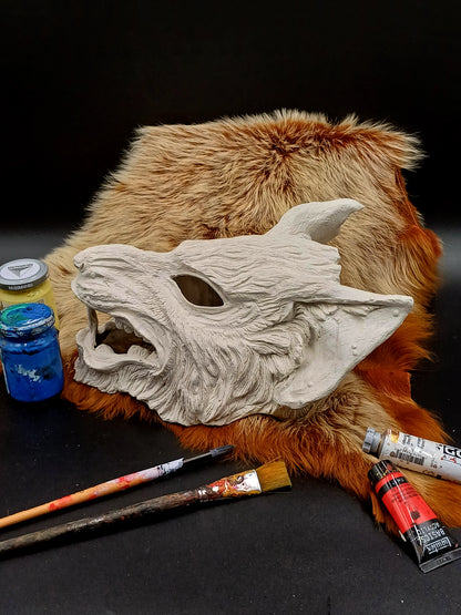 Rat Blank Mask - ready to ship