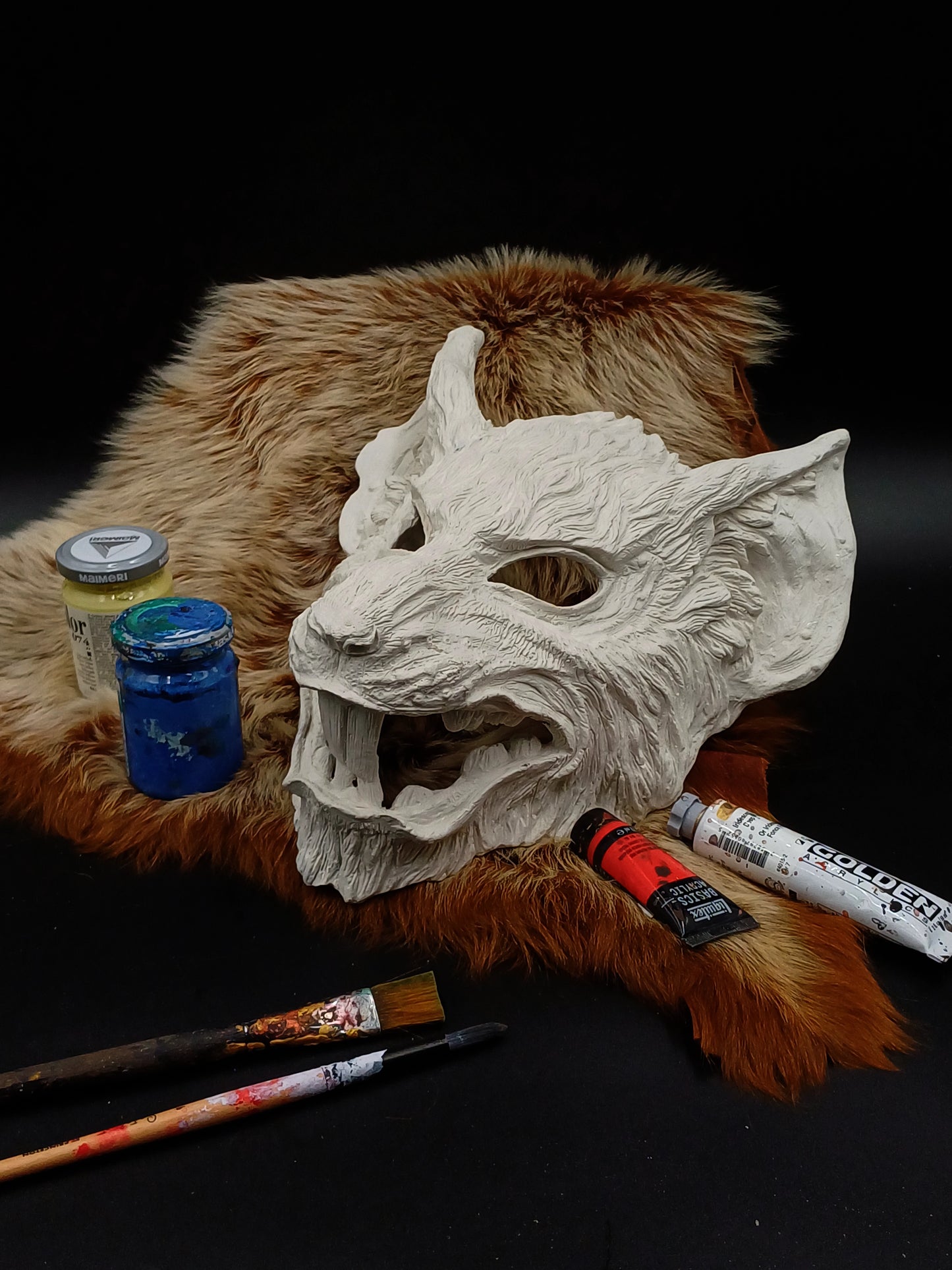 Rat Blank Mask - ready to ship