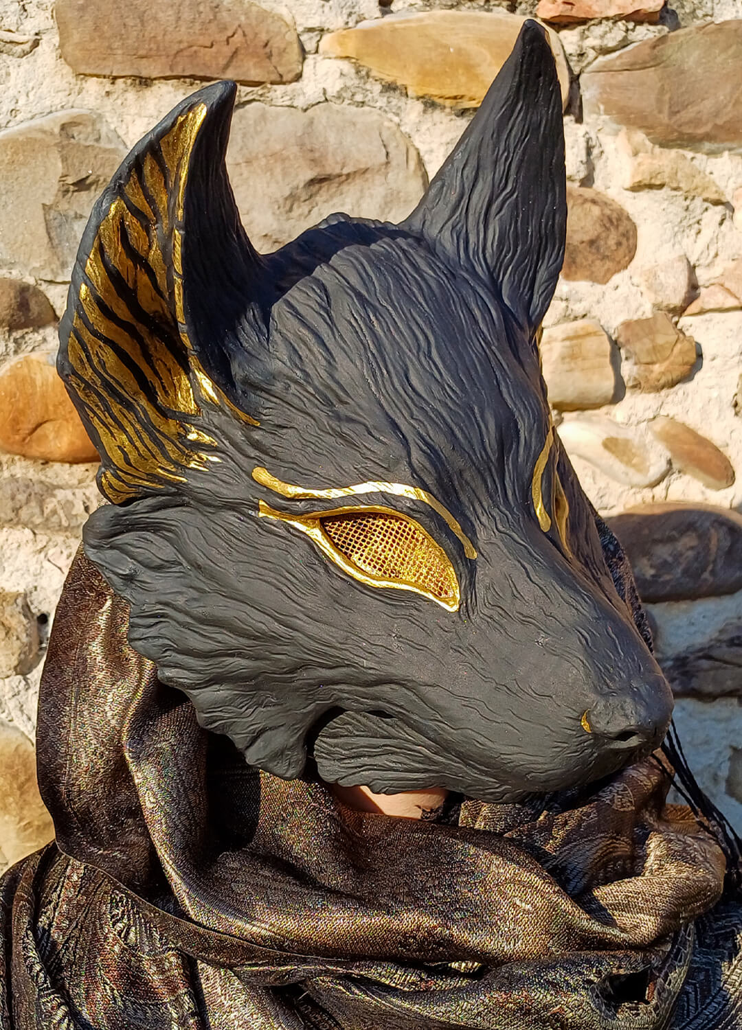 Fenrir Anubis Resin Mask - Ready to ship