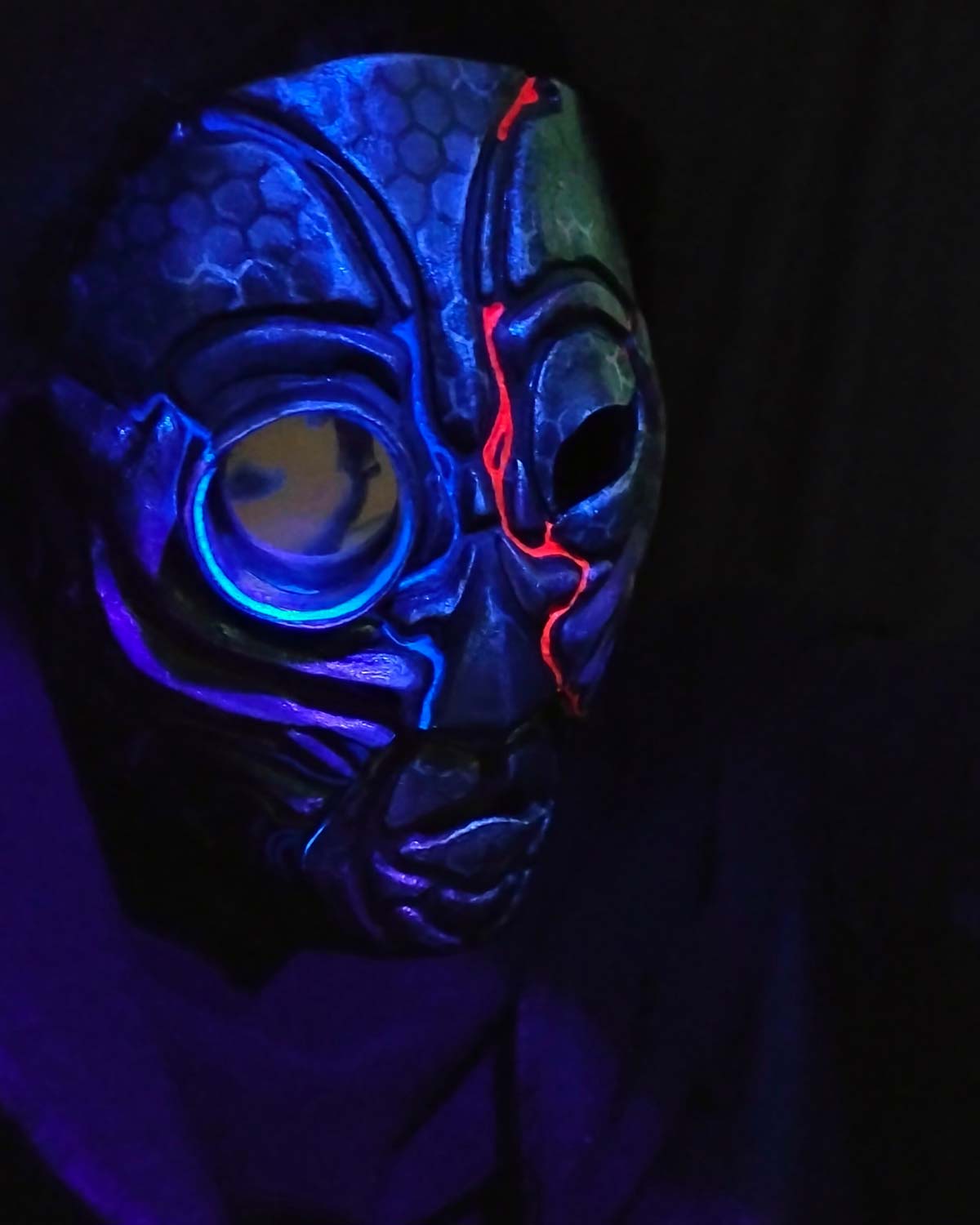 Cyberpunk Droid Resin Mask