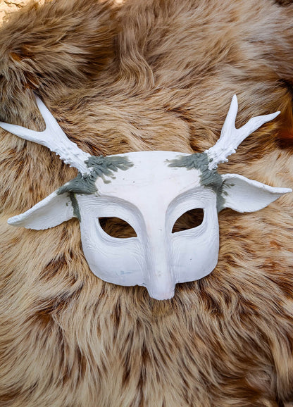 Blank Fauno Stone Poet Resin Mask - Ready to Ship