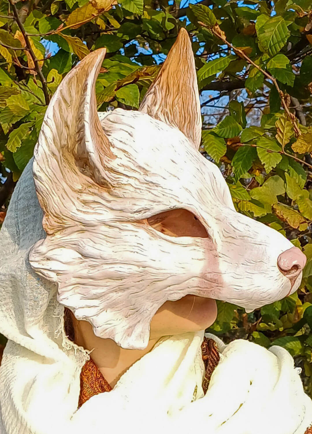 Fenrir Half Mask Champagne