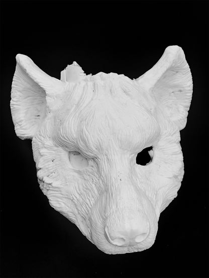 Hyena Blank Resin Mask - Ready to ship