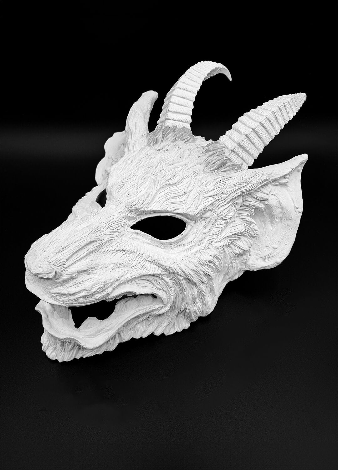 Horned King of Rats Blank Mask - Ready to ship