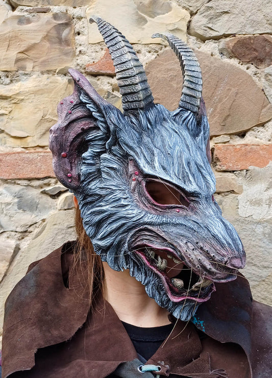 Horned Rat Resin Mask