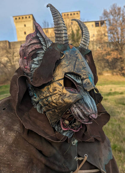 Horned Rat Resin Mask