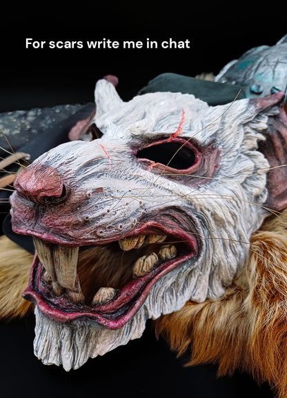 Warhammer Rat Resin Mask