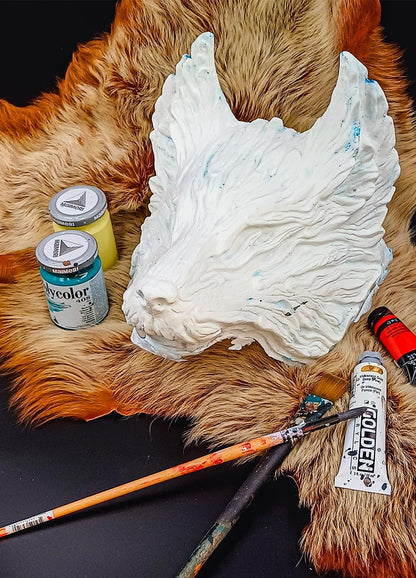 Blank Fatuos Fenrir Resin Mask - Ready to Ship