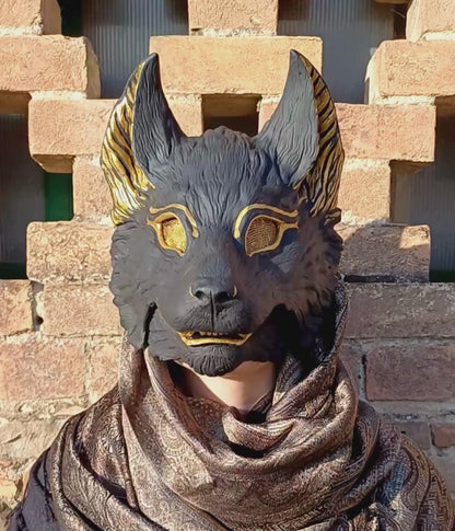 Fenrir Anubis Resin Mask - Ready to ship