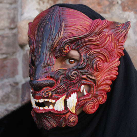 Red Oni mask