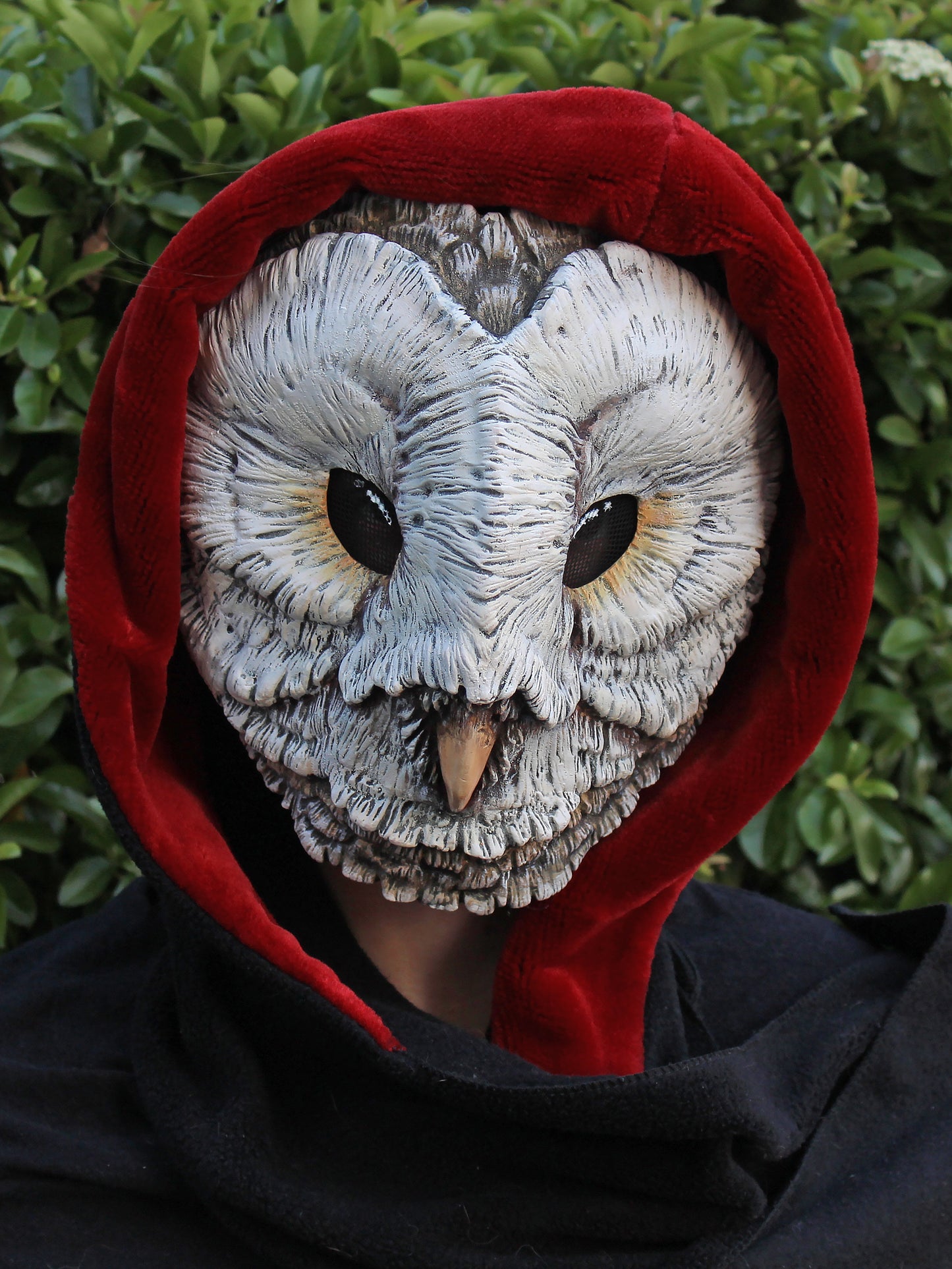 White Barn Owl mask