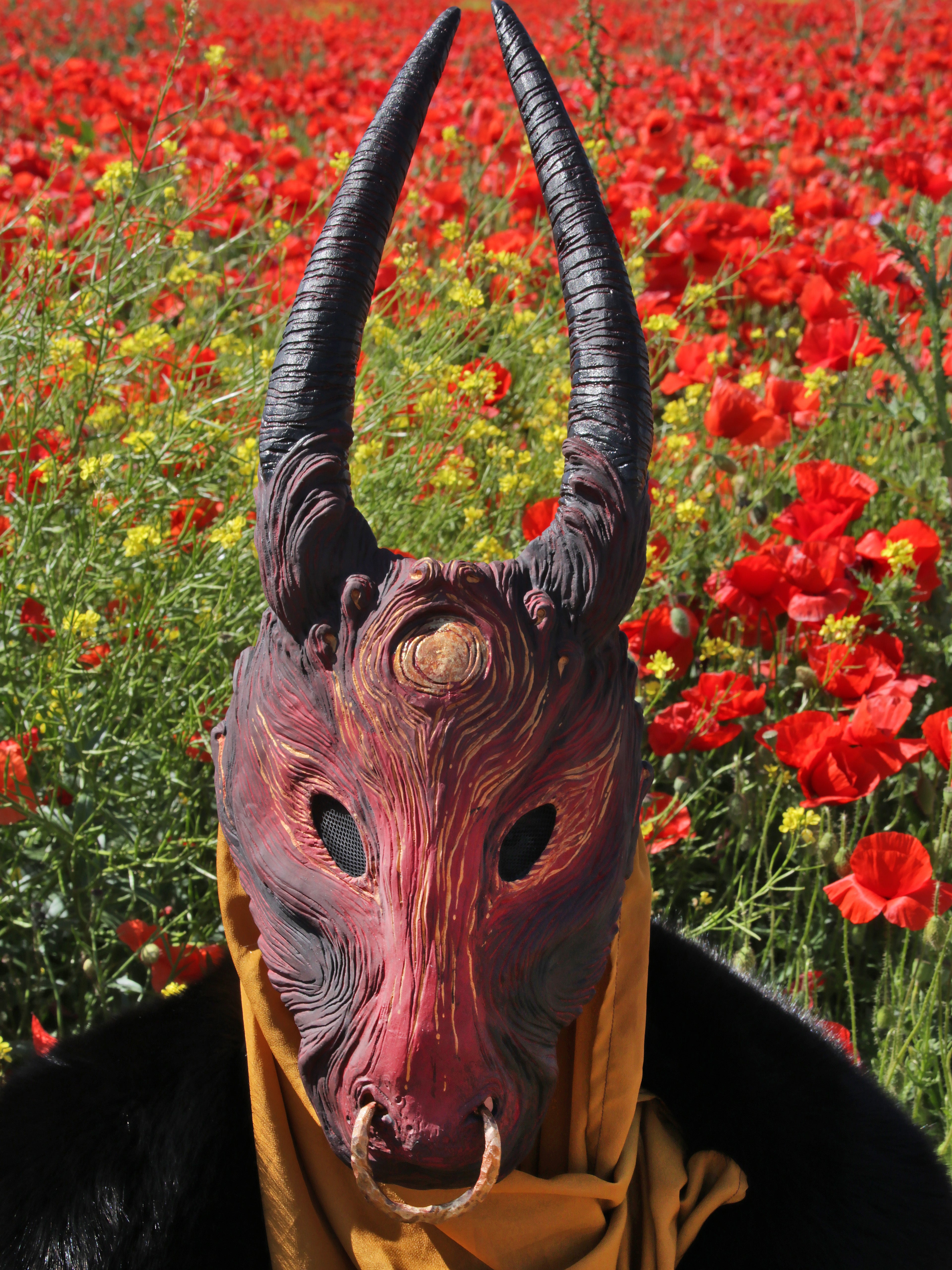 Minotaur mask – Chimerical Dragonfly